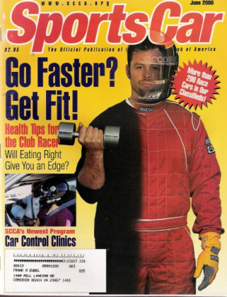 SPORTS CAR 2000 JUNE - CAR CONTROL CLINICS, GETTING FIT